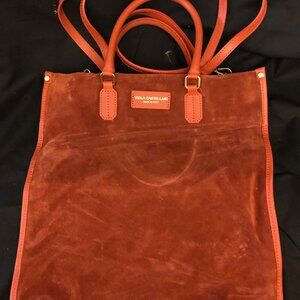 Viola Castellani Suede Bag